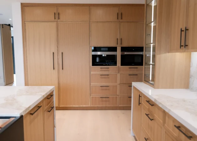 Tall pantry and wall oven cabinets, Lynngrove Project by Home Deco