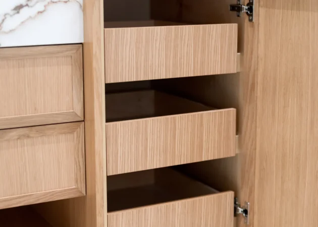 Base cabinet with pull-out drawers, Lynngrove Project by Home Deco